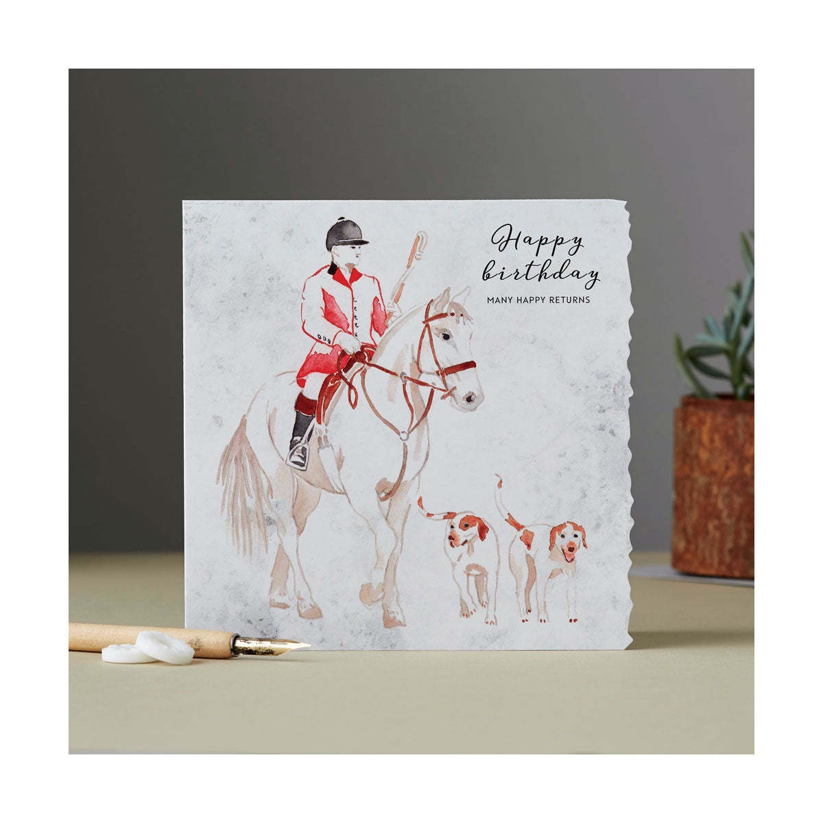 Carte de dolomite fantaisiste Deckled Edge