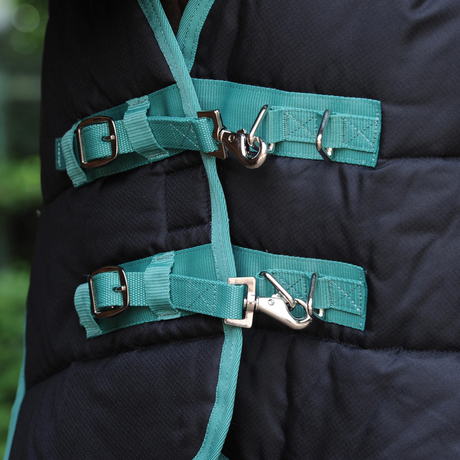 Weatherbeeta Green-Tec Stable Standard Neck Medium/Lite #colour_black-bottle-green
